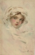 ** T1/T2 Lady, Art Postcard S: Lyman Rowell (13,4 Cm X 8,7 Cm) - Unclassified