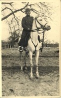 ** T2/T3 Első Világháborús Osztrák-magyar Lovaskatona / WWI K.u.K. (Austro-Hungarian) Military, Cavalryman. Photo (EK) - Ohne Zuordnung