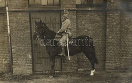 T2 Első Világháborús Osztrák-magyar Lovaskatona / WWI K.u.K. (Austro-Hungarian) Military, Cavalryman. Photo - Sin Clasificación