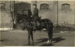 ** T2/T3 Első Világháborús Osztrák-magyar Lovaskatona / WWI K.u.K. (Austro-Hungarian) Military, Cavalryman. Photo - Unclassified