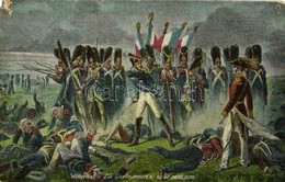 ** T4 Waterloo, La Garde Meurt Et Ne Se Rend Pas, Série 1743. 18. / French Military, Soldiers, Flags (EM) - Ohne Zuordnung