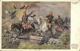 ** T2/T3 Gefangennahme Eines Russischen Offizers / K.u.K. (Austro-Hungarian) Military Art Postcard, Hussars. W.R.B. & Co - Unclassified