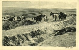 ** T2/T3 Csata Után- A Képes Újság Húsvéti Ajándéka / K.u.K. (Austro-Hungarian) Military Postcard, After The Battle  (EK - Sin Clasificación