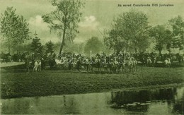 ** T2/T3 Az Ezred Cuculovcén 1915 Júniusban / WWI K.u.K. (Austro-Hungarian) Military, Regiment In Cuculowce (EK) - Ohne Zuordnung