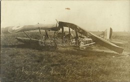 * T2 Első Világháborús Osztrák-magyarok által Szétlőtt Orosz Repülőgép / WWI Austro-Hungarian (K.u.K.) Military, Destroy - Unclassified