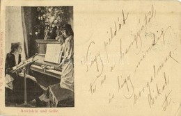 T3 1899 Ameislein Und Grille / The Grasshopper And The Ant, Art Postcard S: René Reinicke (EK) - Unclassified
