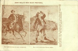 ** T3 'John Bull's Reis Naar Pretoria' / 'John Bull's Trip To Pretoria', Dutch Anti-British Propaganda, Humour S: Van Ge - Non Classificati