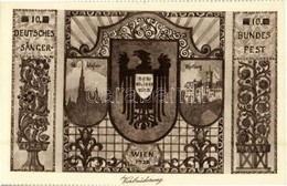 ** T1/T2 Verbrüderung, 10. Deutsches Sanger-Bundesfest, St. Stefan, Wartburg, Wien 1928 / 10th German Singer Festival In - Non Classificati