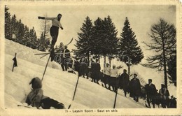 T2/T3 1921 Leysin Sport, Saut En Skis / Ski Jumping (EK) - Unclassified