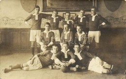 ** T3 Labdarúgók Csoportképe, Focisták / Football Players. Photo (kopott Sarkak / Worn Corners) - Unclassified