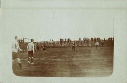 * T2 1911 Budapest XXII. Budafok, Labdarúgó (foci) Mérkőzés / Hungarian Football Match. Photo - Non Classés