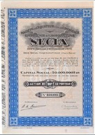 Belgium / Brüsszel 1927. 'Société De L'Equateur Pour Le Commerce L'Industrie Et L'Agriculture - SECIA Société Congolaise - Unclassified