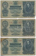 1930. 20P (3x) T:III- Adamo P11 - Ohne Zuordnung