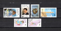 Chipre  ( Turquía )  1988-89  .-  Y&T Nº  205-212-222-225-226/227 - Used Stamps