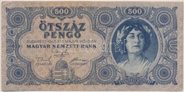 1945. 500P Magyar 'N' Betű Orosz 'P' Helyett T:III - Sin Clasificación