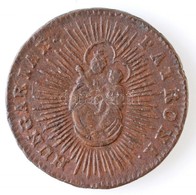 1763. Rézdénár 'Mária Terézia / Zárt Korona' T:2 Huszár: 1756., Unger III.: 1278. - Sin Clasificación