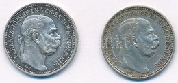 1914KB-1915KB 1K Ag 'Ferenc József' (2x) T:1-,2 
Adamo K5.1 - Ohne Zuordnung