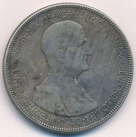 1930. 5P Ag 'Horthy Jobbra' T:3 Patina Adamo P8 - Sin Clasificación