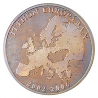 Bognár György (1944-) 2006. 'Itthon Európában' Ag Emlékérem Eredeti Dísztokban, Tanúsítvánnyal (62,37g/0.925/50mm) T:PP  - Unclassified