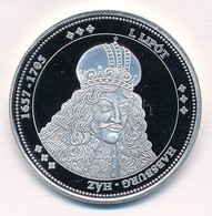 DN 'Magyarország Keresztény Királyai /  I. Lipót 1657-1705' Ag Emlékérem (19,96g/0.333/39mm) T:PP - Ohne Zuordnung