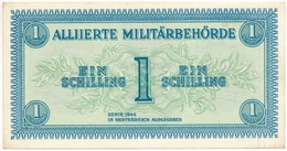 Ausztria / Szövetséges Megszállás 1944. 1Sch T:I 
Austria / Allied Occupation 1944. 1 Schilling C:UNC 
Krause 103 - Sin Clasificación