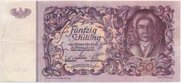 Ausztria 1951. 50Sch T:III,III-
Austria 1951. 50 Schilling C:F,VG
Krause KM#130 - Ohne Zuordnung