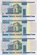 Fehéroroszország 2000. 1000R (5x) Sorszámkövetők T:II Törés Nélküli Hajlás
Belarus 2000. 1000 Rublei (5x) Sequential Ser - Non Classificati