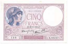 Franciaország 1939. 5Fr T:I
France 1939. 5 Francs C:UNC - Non Classificati