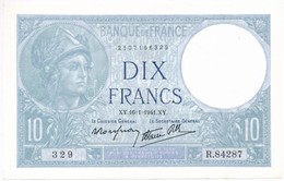 Franciaország 1941. 10Fr T:II
France 1941. 10 Francs C:XF - Non Classés