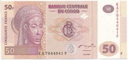 Kongó 2007. 50Fr T:I
Congo 2007. 50 Francs C:UNC - Ohne Zuordnung