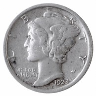 Amerikai Egyesült Államok 1923. 1d Ag 'Mercury' T:2
USA 1923. 1 Dime Ag 'Mercury' C:XF
Krause KM#140 - Ohne Zuordnung