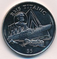 Libéria 1998. 5$ Cu-Ni 'RMS Titanic' T:UNC
Liberia 1998. 5 Dollars Cu-Ni 'RMS Titanic' C:UNC - Sin Clasificación