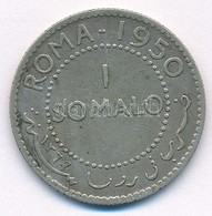 Szomália 1950. 1S Ag T:2-,3
Somalia 1950. 1 Somalo Ag C:VF,F
Krause KM#5 - Sin Clasificación
