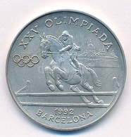 1992. 'Nyári Olimpia - Barcelona / Téli Olimpia - Albertville' Fém Emlékérem (32mm) T:2
1992. 'Summer Olympics Games - B - Unclassified