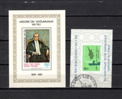 Chipre  ( Turquía )  1979-81  .-  Y&T Nº  1-2   Blocks - Usados