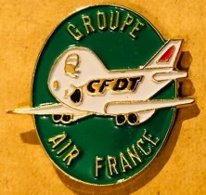 GROUPE AIR FRANCE - SYNDICAT CFDT - FRENCH PLANE - AVION - FLUGZEUG -                       (22) - Airplanes