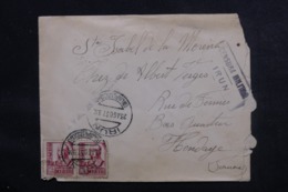 ESPAGNE - Cachet De Censure De Irun Sur Enveloppe Pour La France En 1937, Affranchissement Plaisant - L 46849 - Republicans Censor Marks