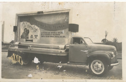 RP Lorry Advertising For Movie , Cuba , Mexico ? Oscar HOllywood . 7 Novias Para 7 Hermanos . Jane Powell , Howard Keel - Camions & Poids Lourds