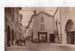Delcampe - CONDRIEU RUE ET PLACE DE L'EGLISE - Condrieu