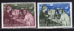 VATICANO VATIKAN VATICAN 1953 ST. SAN S. BERNARDO SERIE COMPLETA COMPLETE SET MNH - Unused Stamps