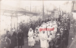 D 44 - Rare Carte Photo - Legé - Procession Ou Mission - Très Animé ( 1945 ? ). - Legé