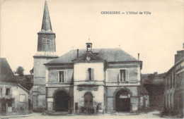 89 YONNE L'Hôtel De Ville Et L'Eglise De CERISIERS - Cerisiers