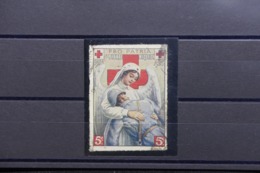 SAINT PIERRE ET MIQUELON - Vignette Croix Rouge De La Guerre De 1914 , Oblitéré - Infirmière - L 46909 - Usati