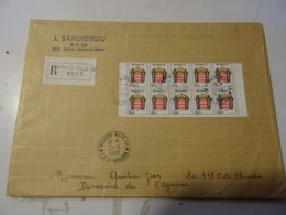 MONACO  COTI-CHIAVARI CORSE1988 Lettre Recommandée - Covers & Documents