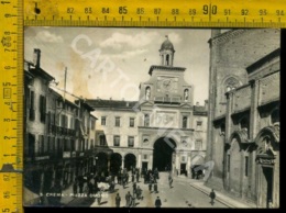 Delcampe - Cremona Crema Piazza Duomo (lieve Macchia) - Cremona