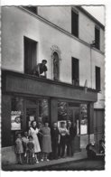 95 - JOUY LE MOUTIER - T.Belle Vue Animée Rare De La Grande Rue - Beau Plan Personnages  "Epicerie Cartry Café Tabac" - Jouy Le Moutier
