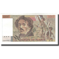 France, 100 Francs, Delacroix, 1983, SUP, Fayette:69.7, KM:154b - 100 F 1978-1995 ''Delacroix''