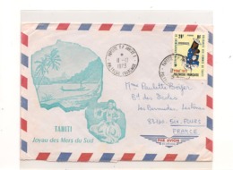 1973 ENVELOPPE PAR AVION  DU 11/10/73  N° 93 - Briefe U. Dokumente