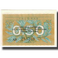 Billet, Lithuania, 0.50 Talonas, 1991, KM:31b, SPL - Lituania