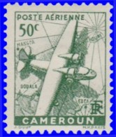 Cameroun Aérien 1941. ~  A 2* - Avion - Airmail